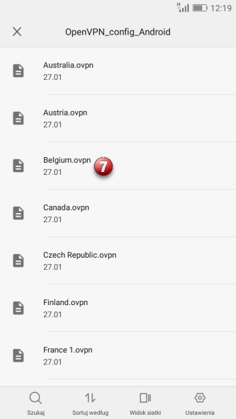 Android OpenVPN VPN