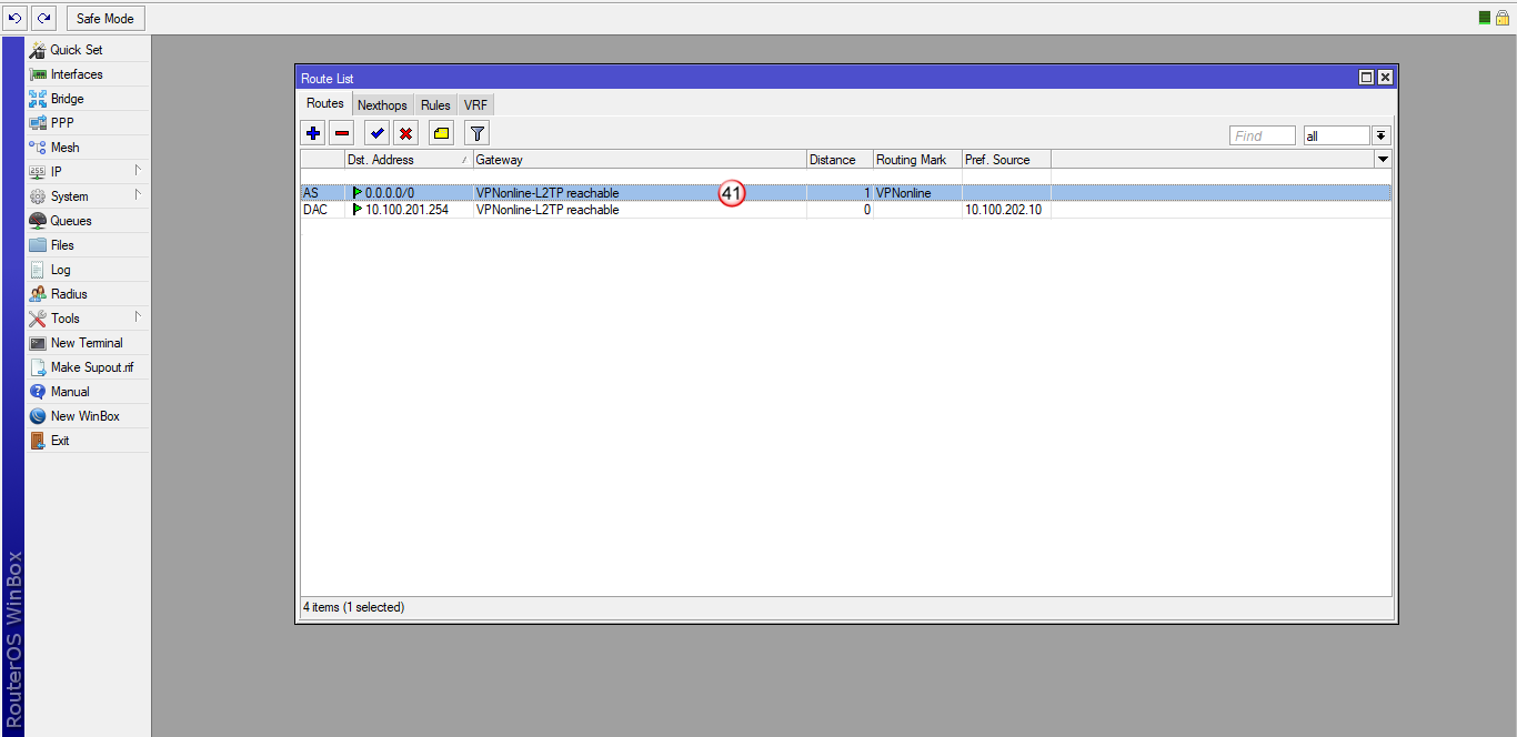 Mikrotik L2TP/IPsec Client