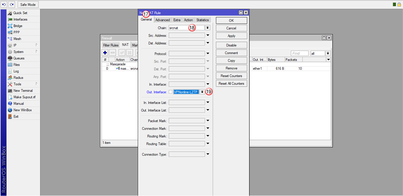 Mikrotik L2TP/IPsec Client