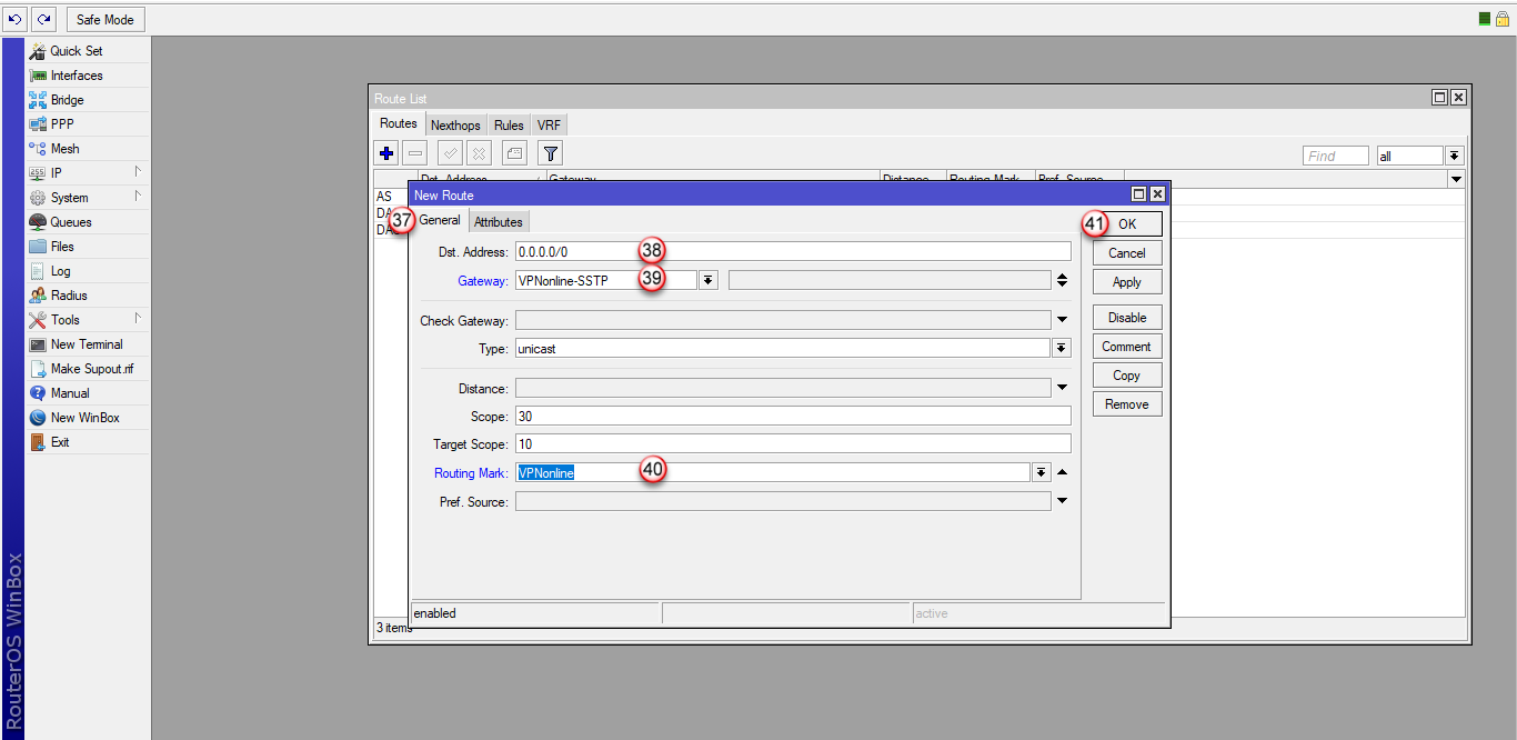 Mikrotik SSTP Client