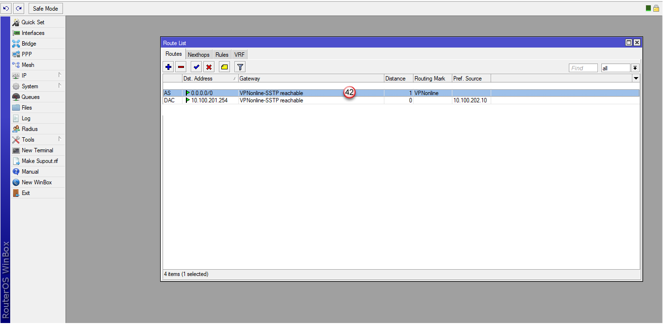 Mikrotik SSTP Client