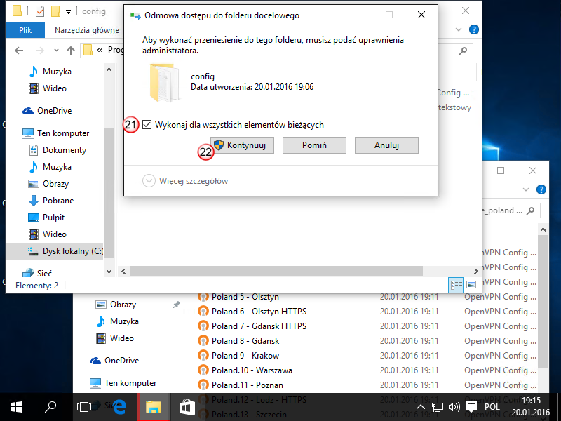 Windows 10 OpenVPN