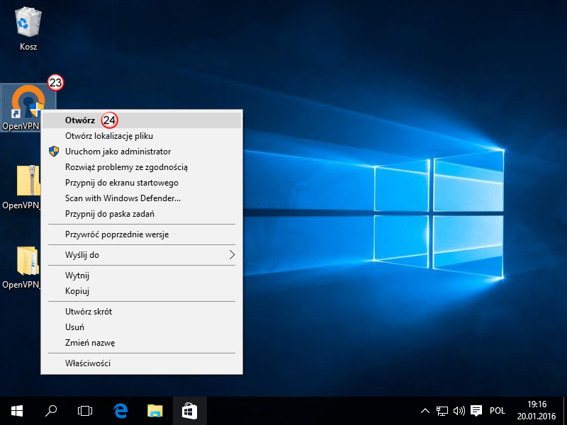 Windows 10 OpenVPN