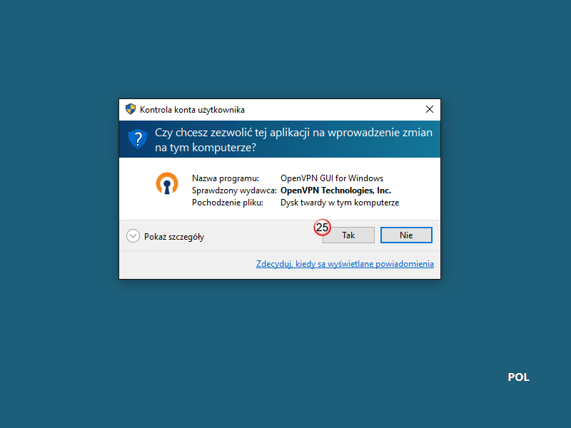 Windows 10 OpenVPN