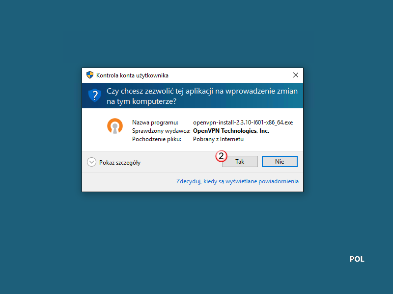 Windows 10 OpenVPN