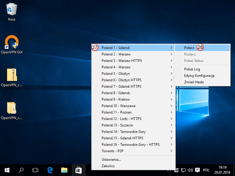 Windows 10 OpenVPN