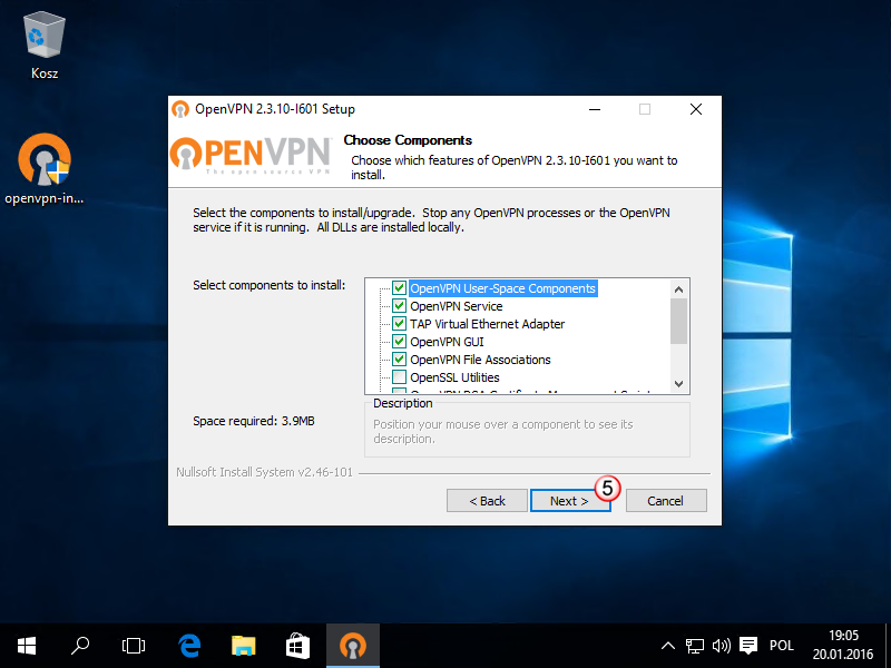 Windows 10 OpenVPN