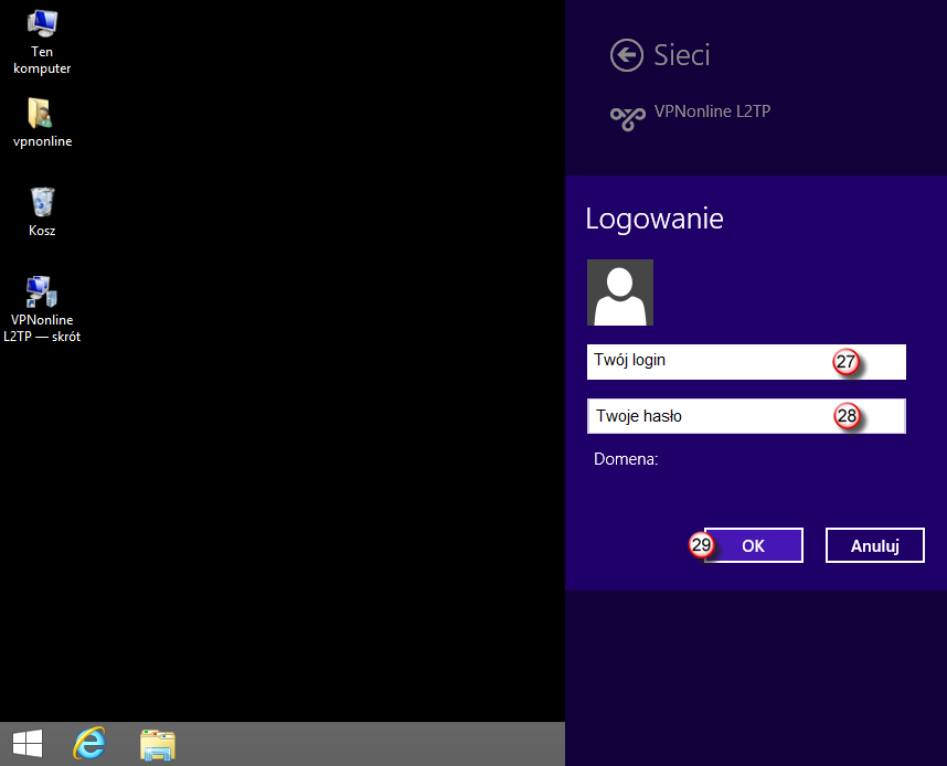 Windows 8 L2TP VPN