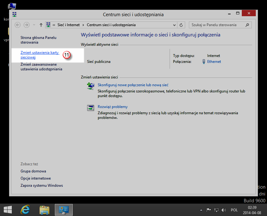 Windows 8 L2TP VPN