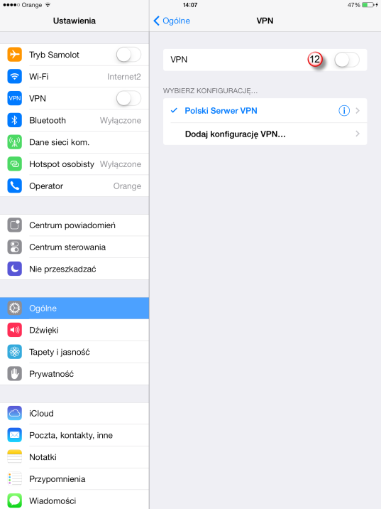 iPad PPTP VPN